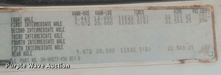 image for item MJ9202 2000 Freightliner FL112  water truck