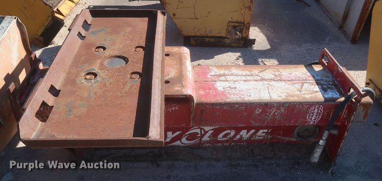 image for item MJ9203 Cyclone  skid steer breaker