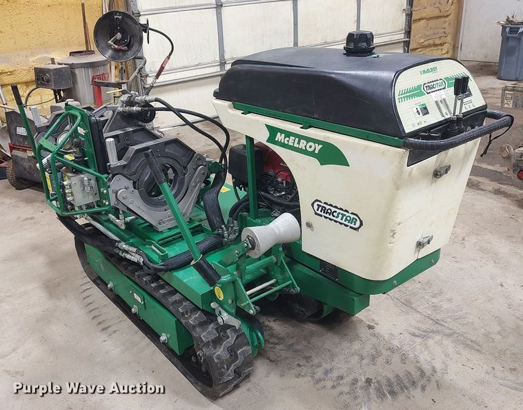 image for item MM9845 McElroy TracStar 250/28  pipe fusion machine
