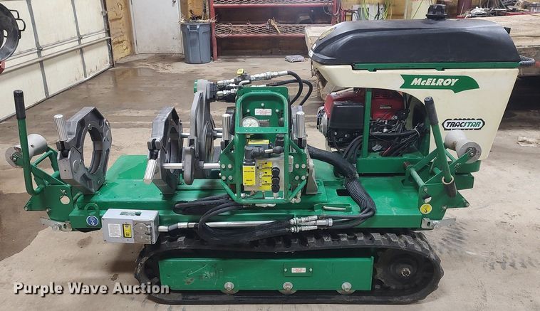 image for item MM9845 McElroy TracStar 250/28  pipe fusion machine