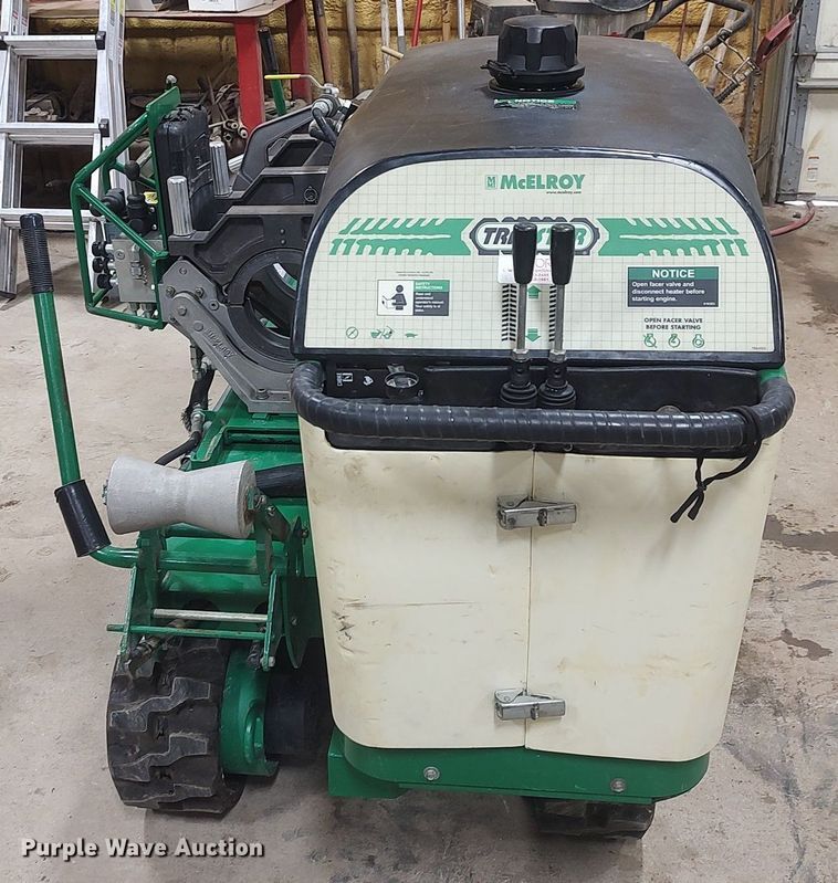 image for item MM9845 McElroy TracStar 250/28  pipe fusion machine