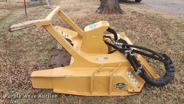 image for item MM9846 Diamond Mowers  60"W skid steer disc mulcher