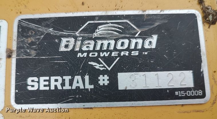 image for item MM9846 Diamond Mowers  60"W skid steer disc mulcher