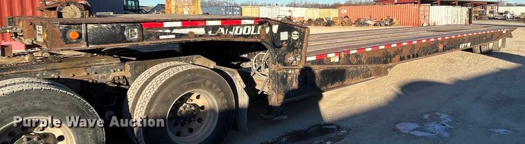 image for item MN9447 2011 Landoll  drop tilt deck equipment trailer