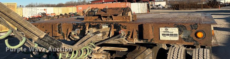 image for item MN9447 2011 Landoll  drop tilt deck equipment trailer