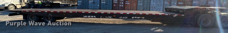 image for item MN9447 2011 Landoll  drop tilt deck equipment trailer