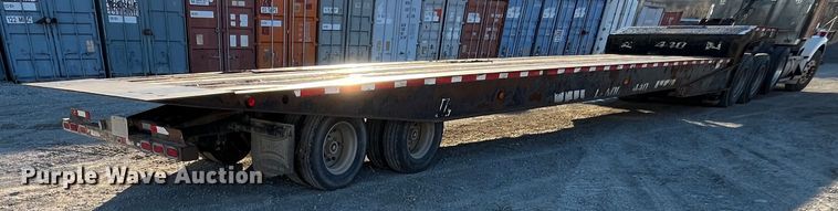 image for item MN9447 2011 Landoll  drop tilt deck equipment trailer