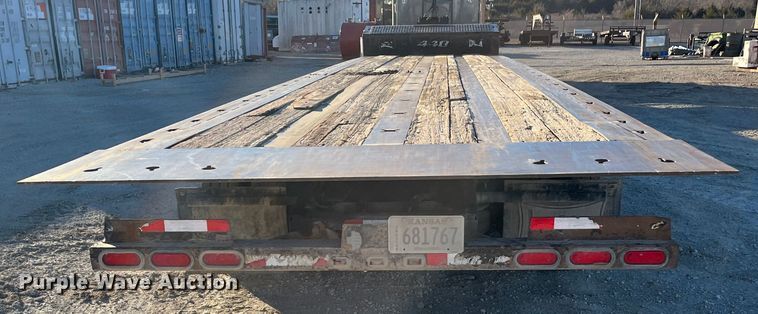 image for item MN9447 2011 Landoll  drop tilt deck equipment trailer