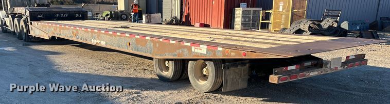 image for item MN9447 2011 Landoll  drop tilt deck equipment trailer