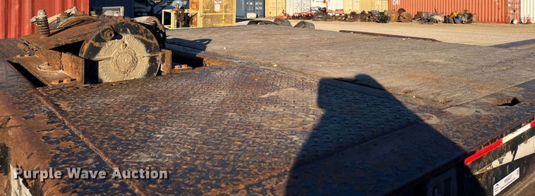 image for item MN9447 2011 Landoll  drop tilt deck equipment trailer