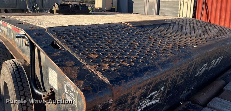 image for item MN9447 2011 Landoll  drop tilt deck equipment trailer