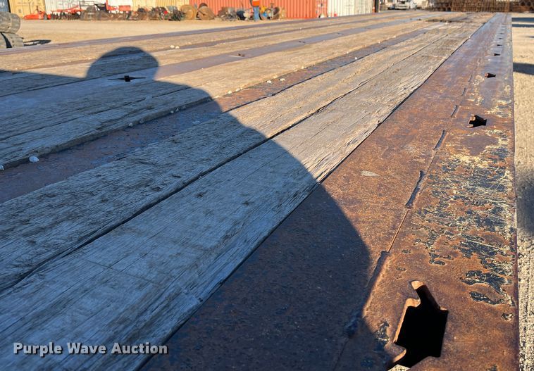 image for item MN9447 2011 Landoll  drop tilt deck equipment trailer