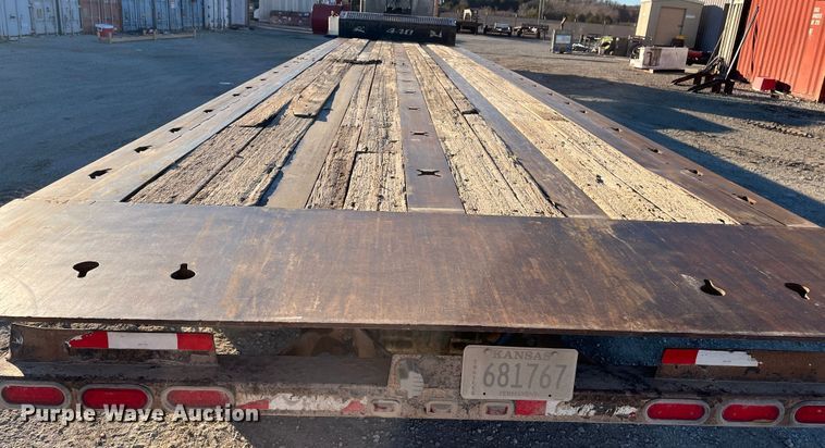 image for item MN9447 2011 Landoll  drop tilt deck equipment trailer