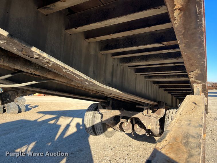 image for item MN9447 2011 Landoll  drop tilt deck equipment trailer