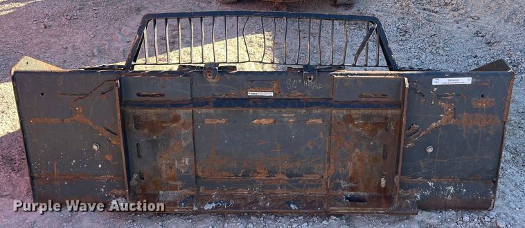 image for item MN9458 Bobcat  80"W skid steer bucket