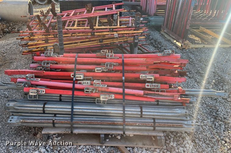 image for item MN9482 (5) pallets of scaffolding parts