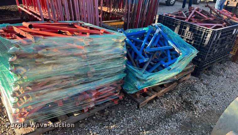 image for item MN9482 (5) pallets of scaffolding parts