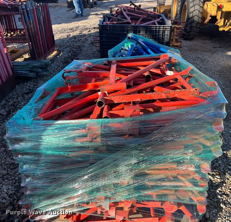image for item MN9482 (5) pallets of scaffolding parts