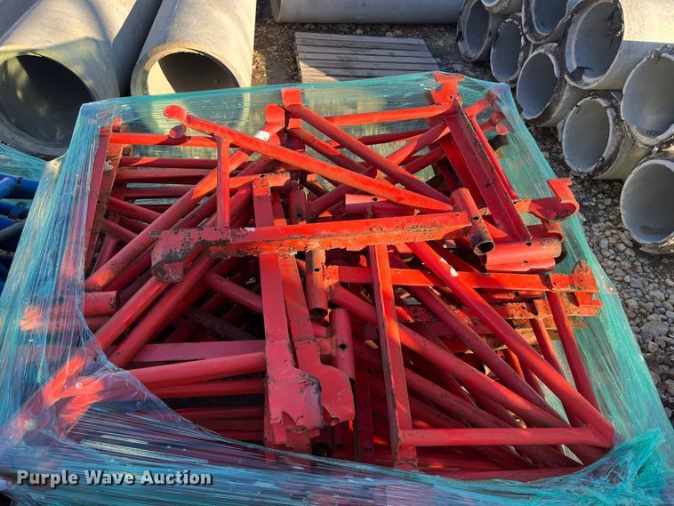 image for item MN9482 (5) pallets of scaffolding parts