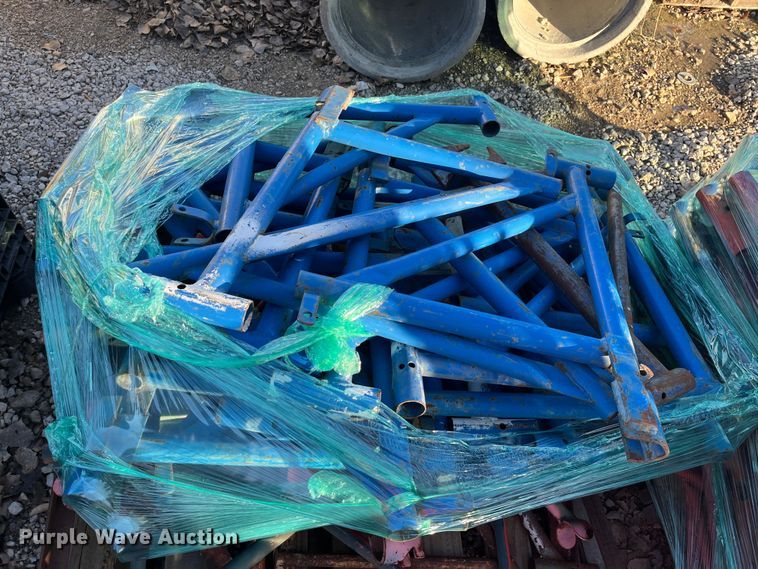 image for item MN9482 (5) pallets of scaffolding parts
