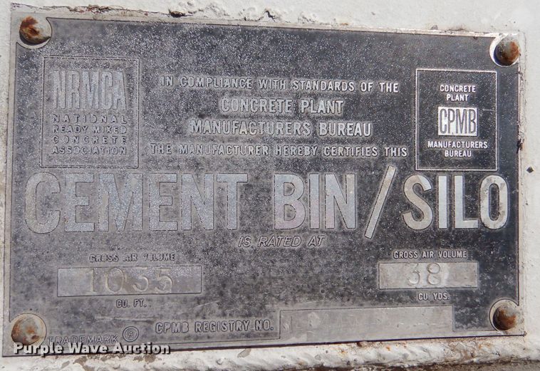 image for item MT9978 Aggregate Plant Products UMC6  concrete batch plant