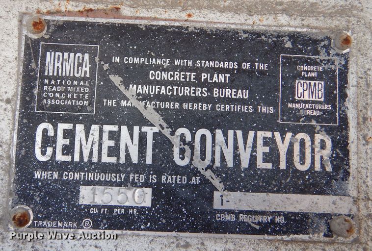 image for item MT9978 Aggregate Plant Products UMC6  concrete batch plant