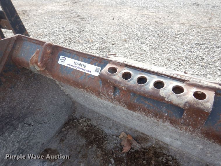 image for item MW9418 79" W skid steer bucket