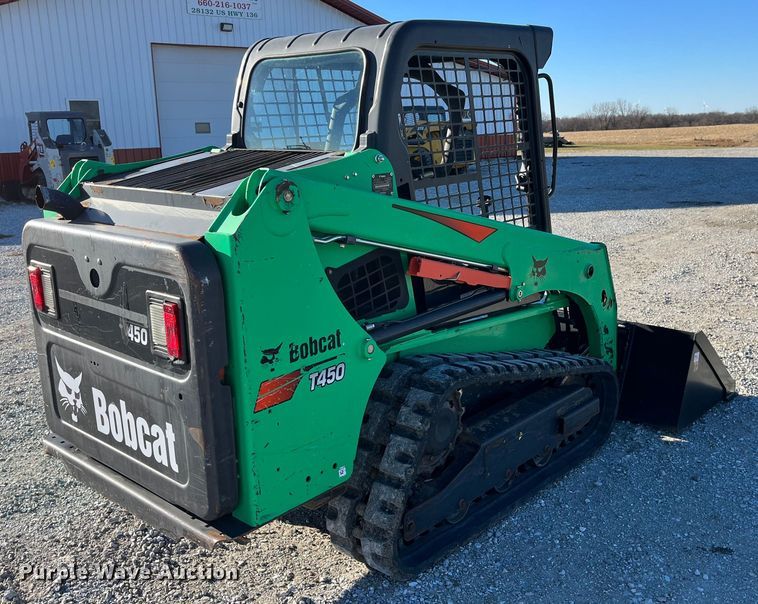 image for item MW9427 2017 Bobcat T450  tracked skid steer loader