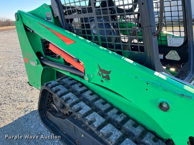 image for item MW9427 2017 Bobcat T450  tracked skid steer loader