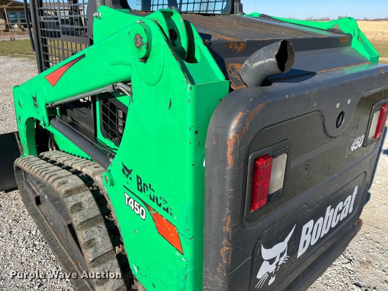 image for item MW9427 2017 Bobcat T450  tracked skid steer loader