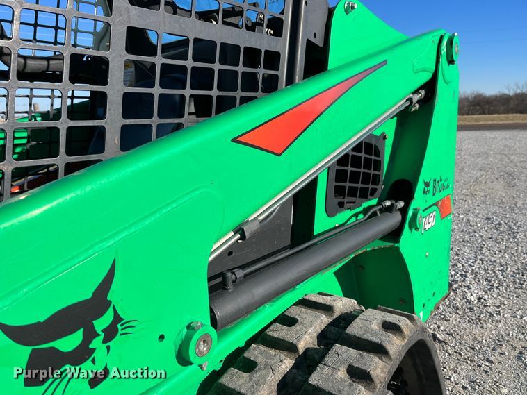 image for item MW9427 2017 Bobcat T450  tracked skid steer loader
