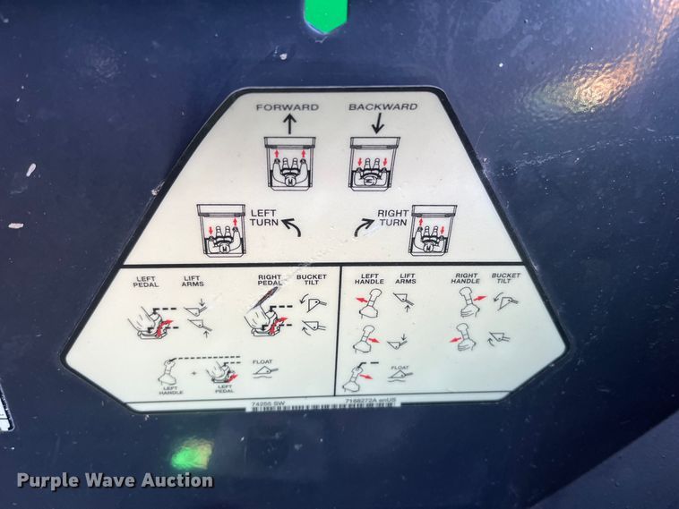 image for item MW9427 2017 Bobcat T450  tracked skid steer loader