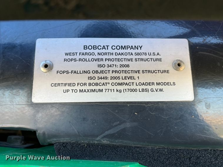 image for item MW9427 2017 Bobcat T450  tracked skid steer loader