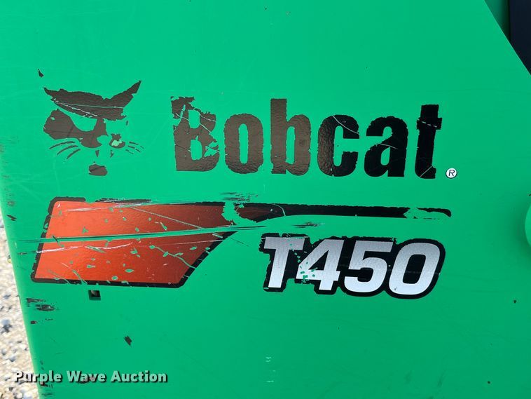 image for item MW9427 2017 Bobcat T450  tracked skid steer loader