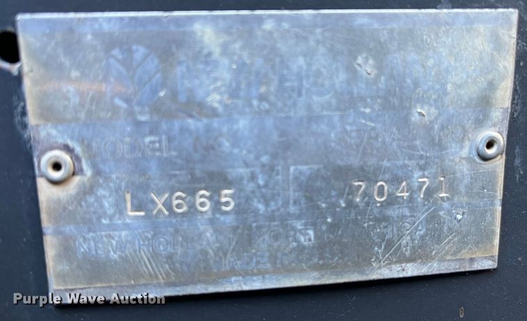 image for item MW9429 1999 New Holland LX665  skid steer loader