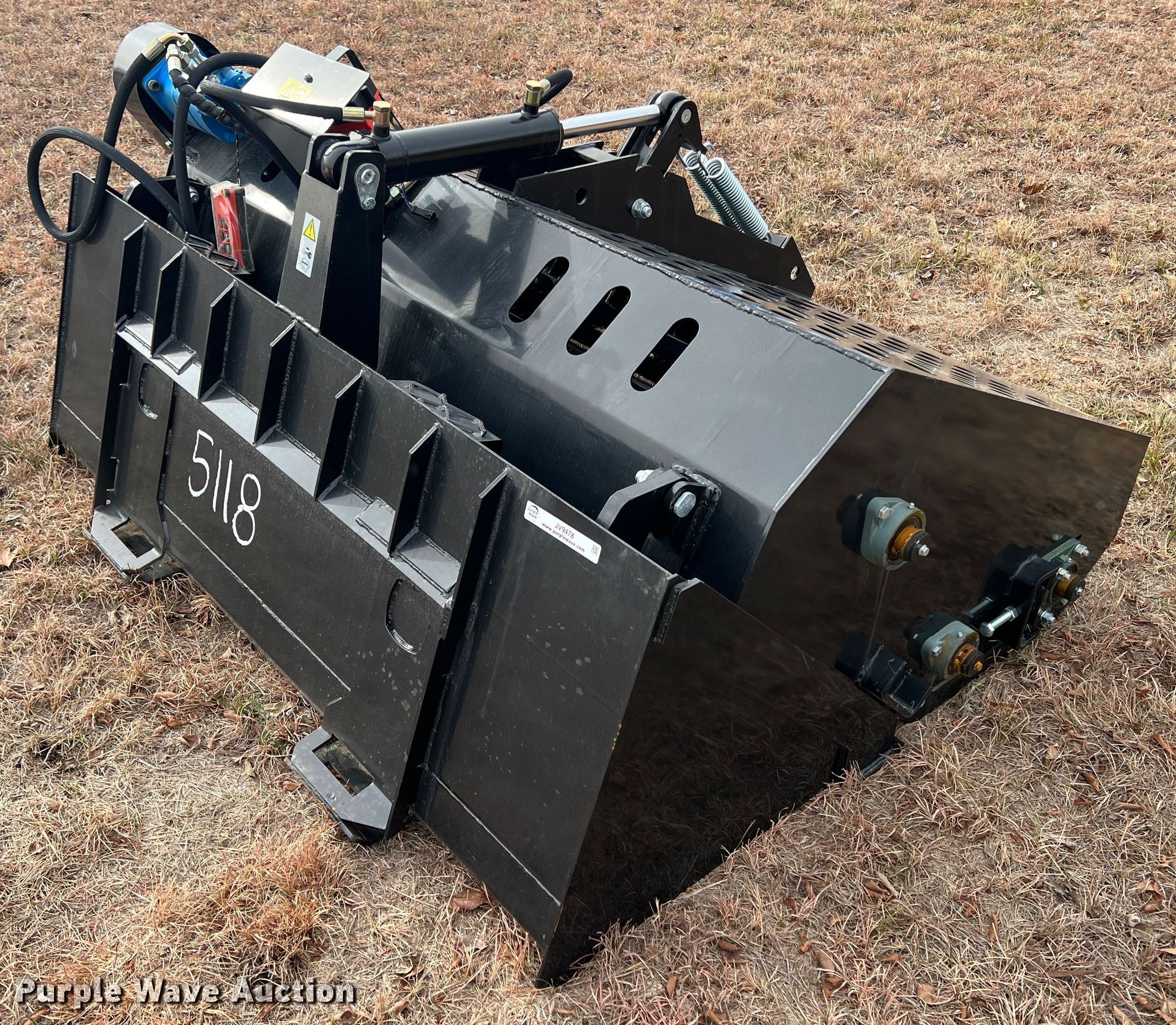 TopCat ECSSLR72 skid steer landscape rake in Yates Center, KS Item