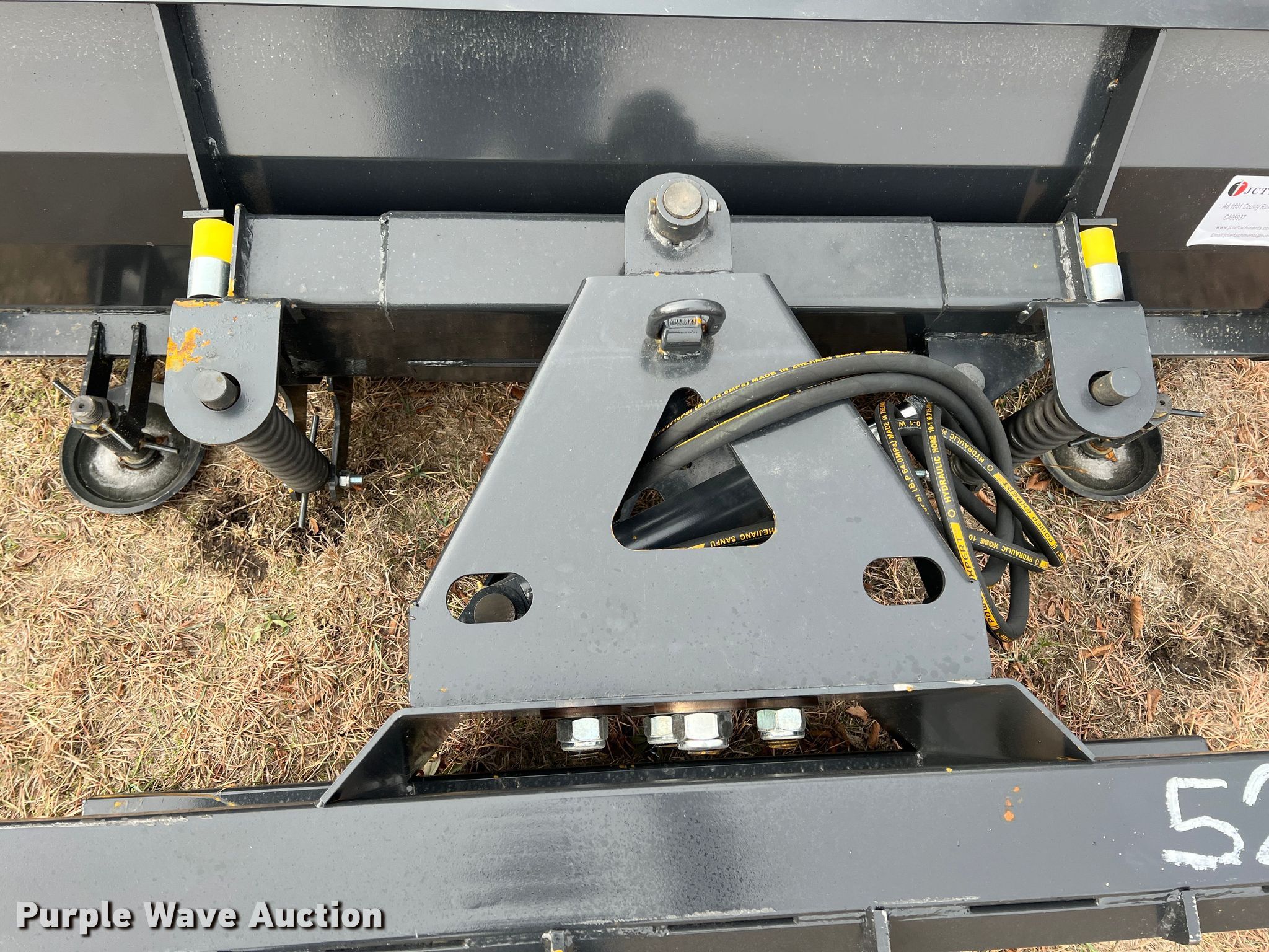 JCT 72"W skid steer dozer blade in Yates Center, KS Item JV9486 sold