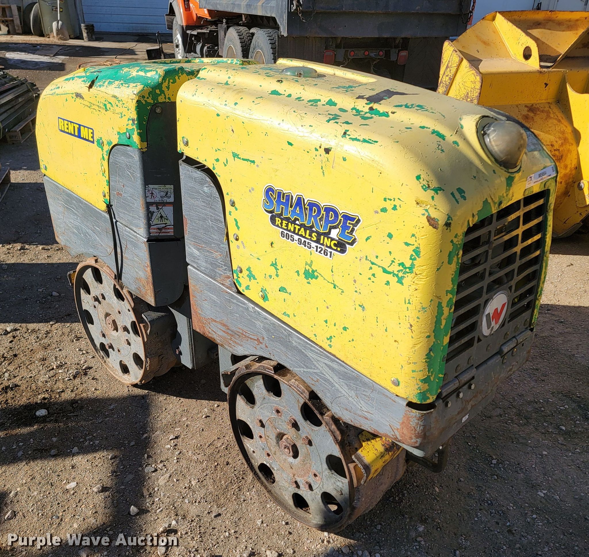 Wacker trench compactor in Pierre, SD Item ME9554 sold Purple Wave