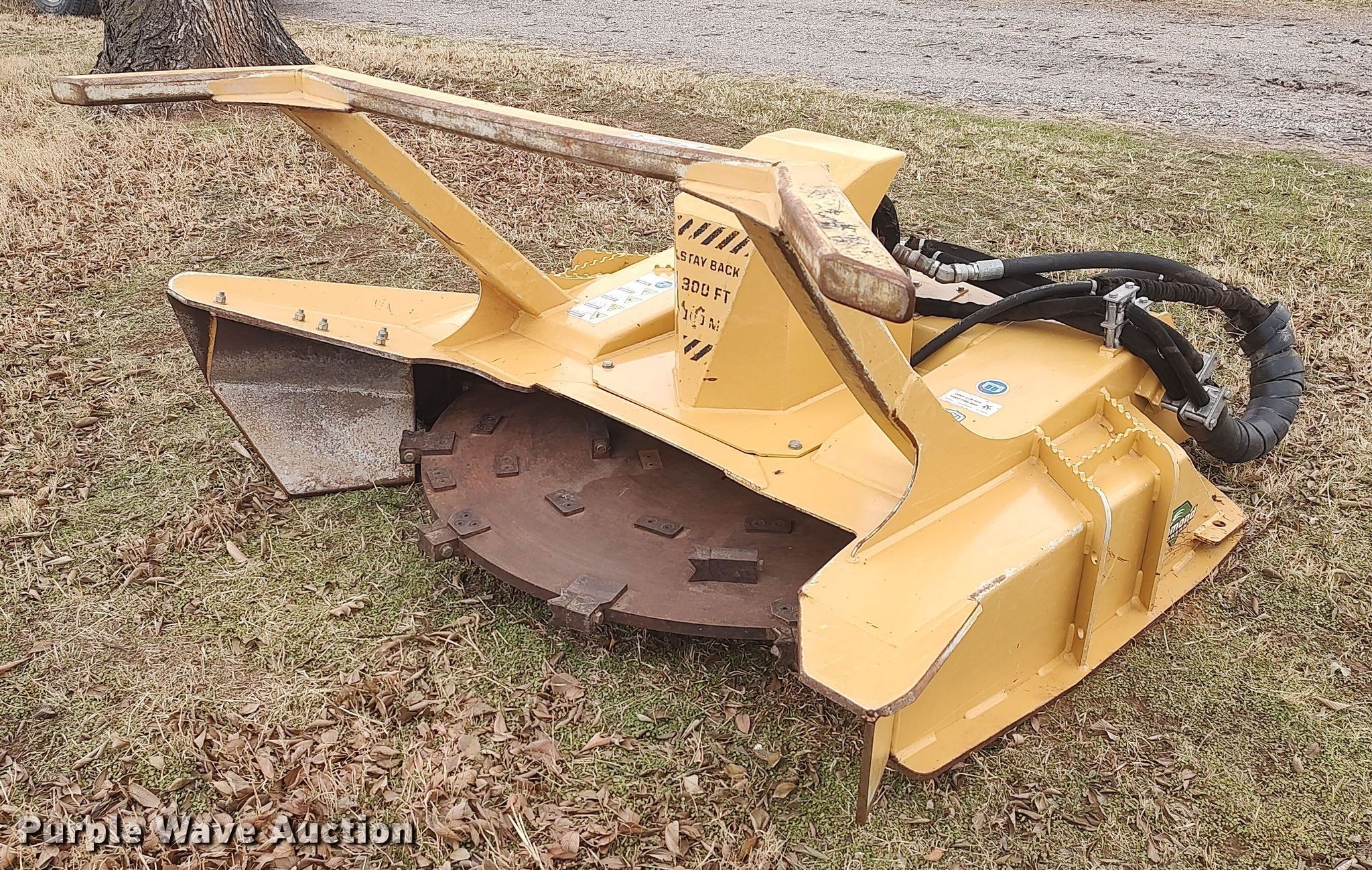 Diamond Mowers 60"W skid steer disc mulcher in Lamont, OK Item MM9846