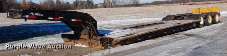 image for item AF9364 2007 Talbert T3DW-50SA-HRG-1-11  lowboy equipment trailer