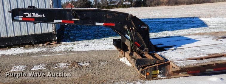 image for item AF9364 2007 Talbert T3DW-50SA-HRG-1-11  lowboy equipment trailer