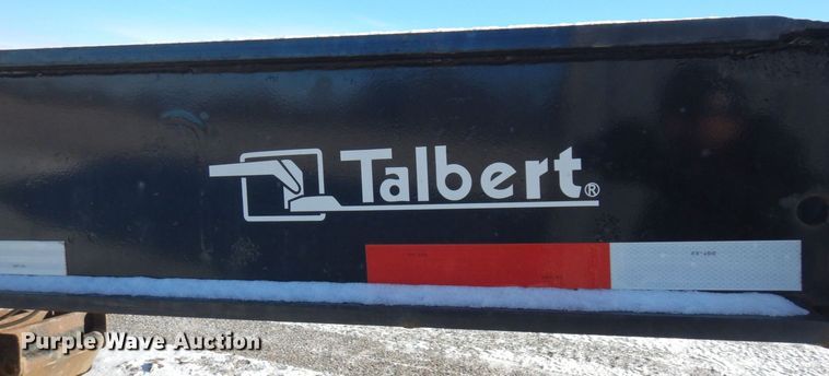 image for item AF9364 2007 Talbert T3DW-50SA-HRG-1-11  lowboy equipment trailer