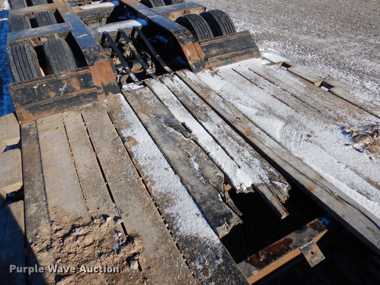 image for item AF9364 2007 Talbert T3DW-50SA-HRG-1-11  lowboy equipment trailer