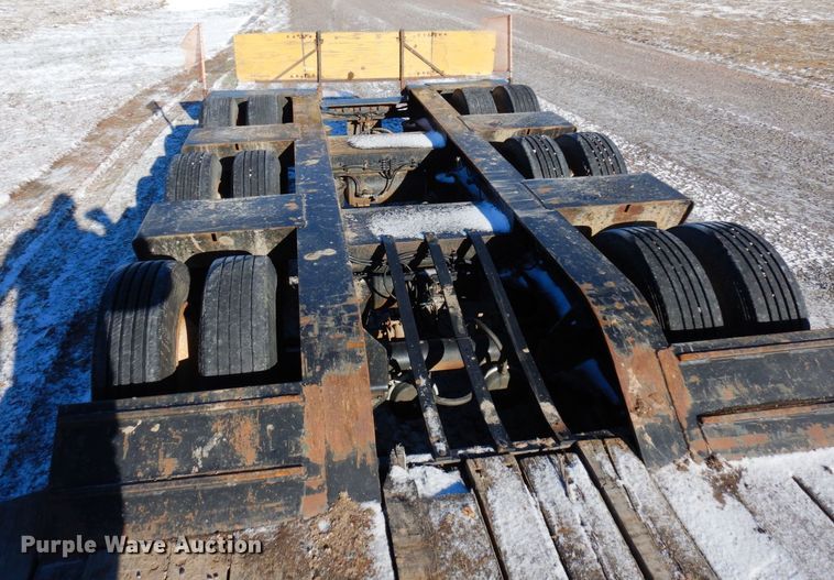 image for item AF9364 2007 Talbert T3DW-50SA-HRG-1-11  lowboy equipment trailer