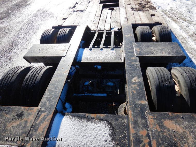 image for item AF9364 2007 Talbert T3DW-50SA-HRG-1-11  lowboy equipment trailer