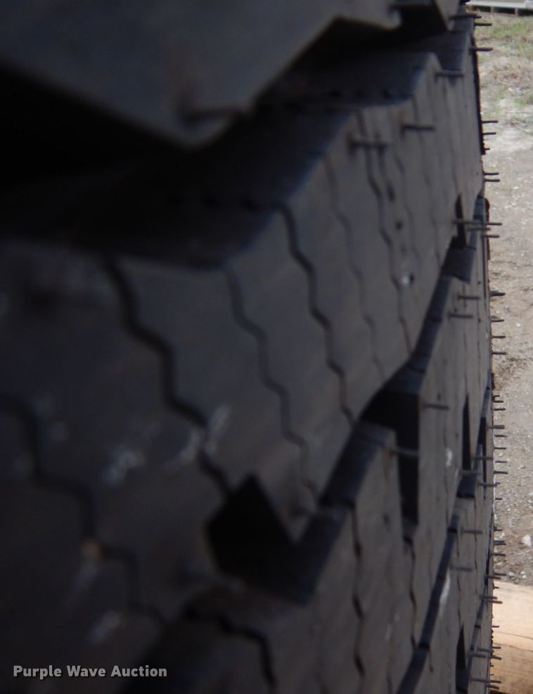 image for item DH7533 (2) Michelin X-One Line Grip 445/50R22.5 tires