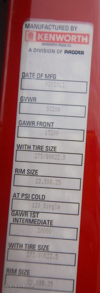 image for item DI6852 2014 Kenworth T680  semi truck