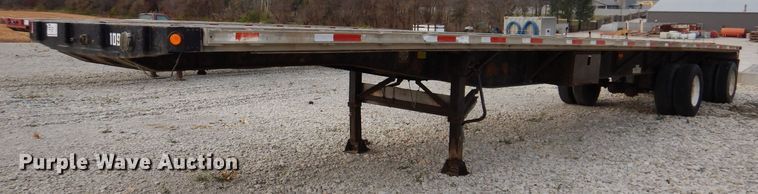 image for item DK2043 1998 Fontaine  flatbed trailer