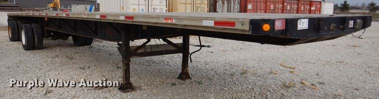 image for item DK2043 1998 Fontaine  flatbed trailer
