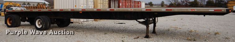 image for item DK2043 1998 Fontaine  flatbed trailer